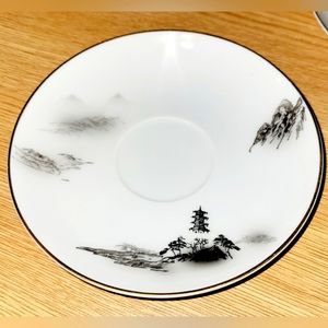 Fukagawa Arita 903 Saucer, Vintage Fukagawa Plate, Fukagawa Arita Saucer